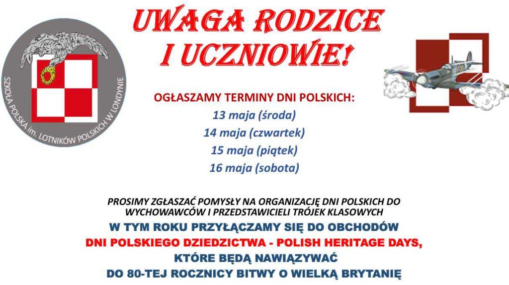 Dni Polskie już w maju!
