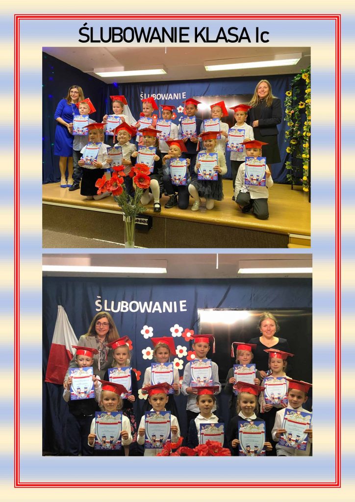 ŚLUBOWANIA W KLASACH PIERWSZYCH