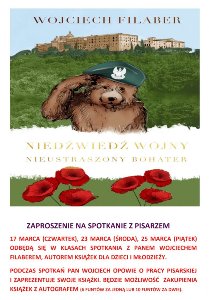 Zapraszamy na spotkania z pisarzem.