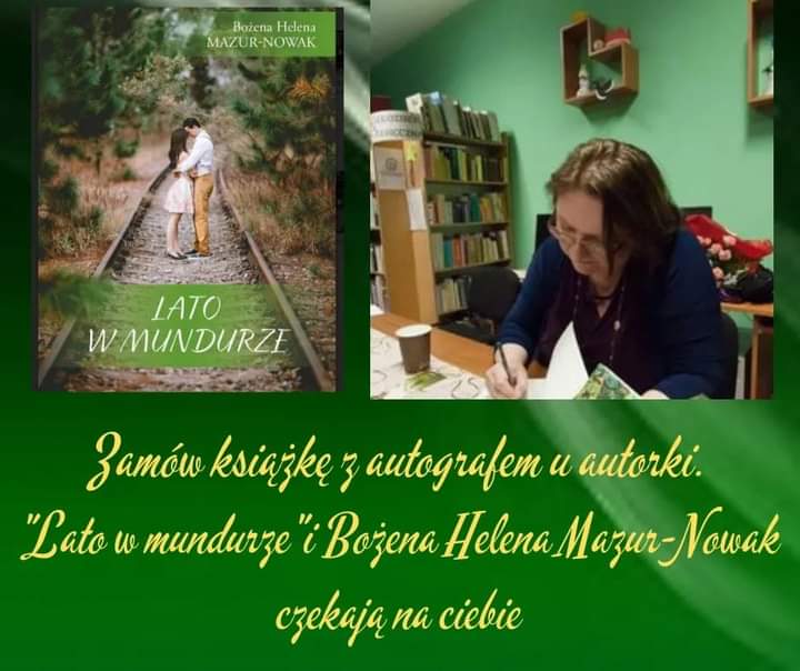 30 kwietnia naszym gościem będzie Bożena Helena Mazur-Nowak.