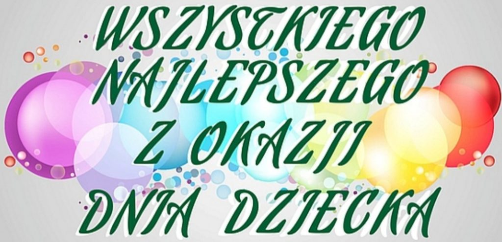 Życzenia na Dzień Dziecka.