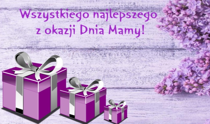 Życzenia z okazji Dnia Matki.