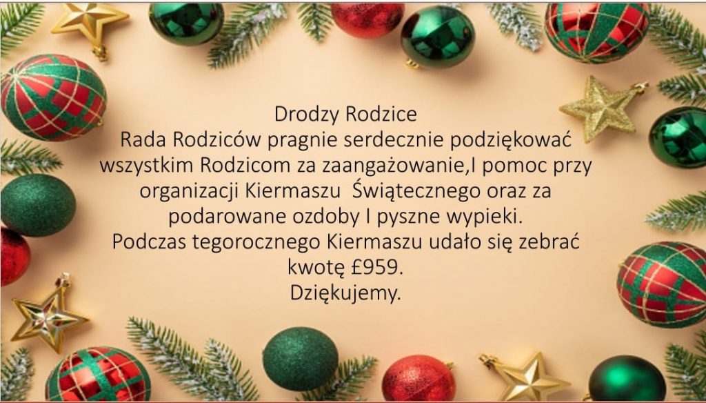 Kiermasz Świąteczny 2022.