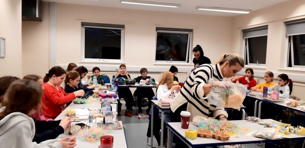 Warsztaty wielkanocne w klasie 4b