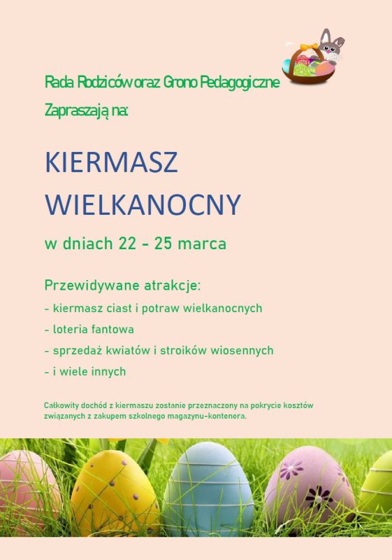 Kiermasz Wielkanocny.