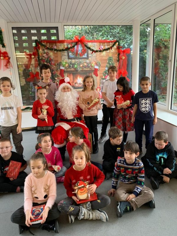 Święty Mikołaj z wizytą w naszej szkole