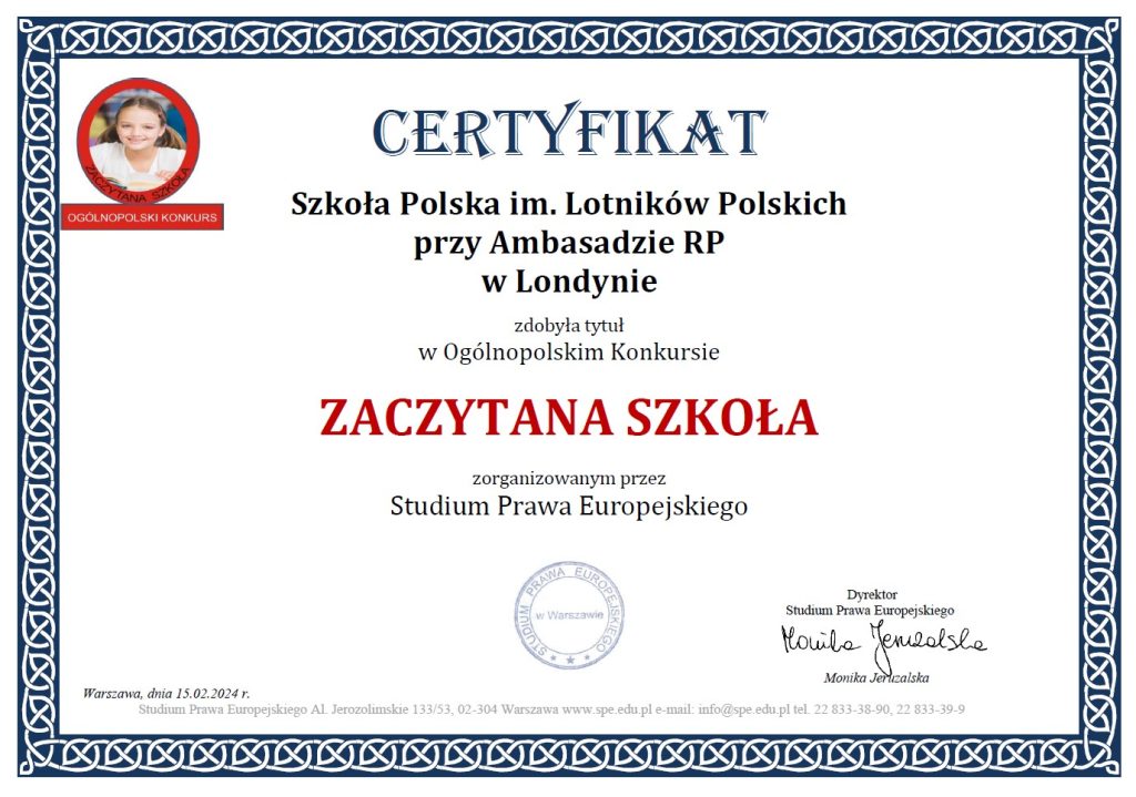 Zaczytana Szkoła