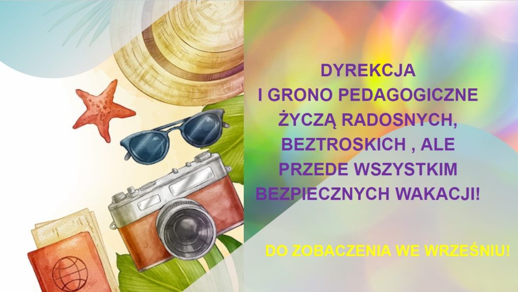 WAKACJE!!!