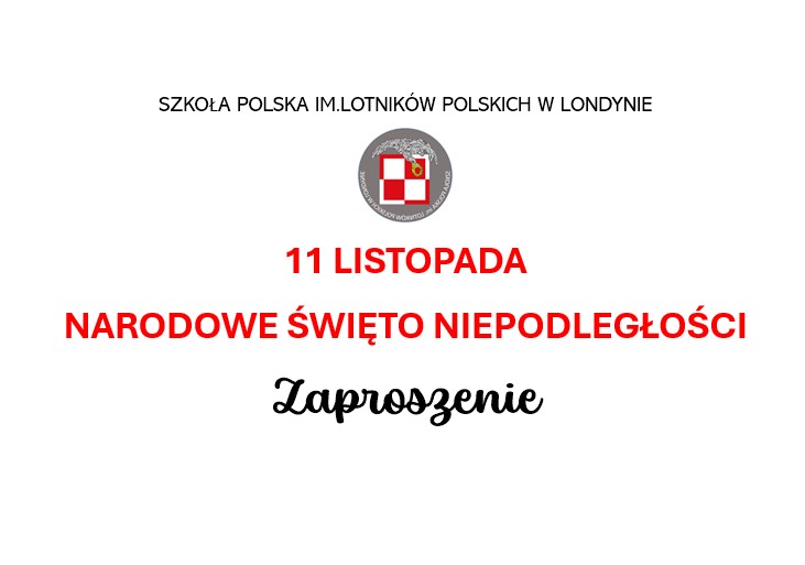 11 LISTOPADA  NARODOWE ŚWIĘTO NIEPODLEGŁOŚCI