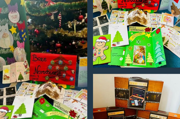 Wyniki międzynarodowego konkursu plastycznego „Zwyczaje bożonarodzeniowe w różnych krajach Europy”