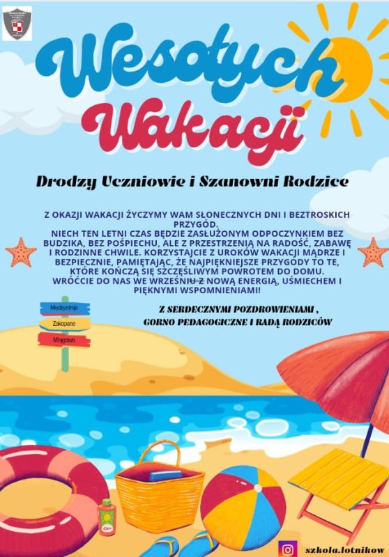 Wesołych Wakacji!