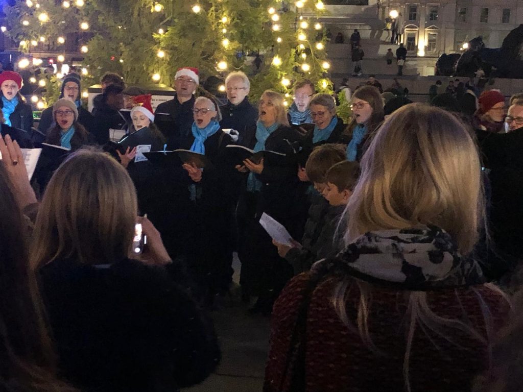 Polskie kolędy na Trafalgar Square – wyjątkowy występ z udziałem naszej uczennicy